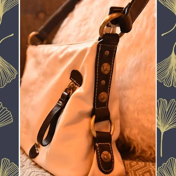 BOGO Vintage Vegan Leather Shoulder Bag - Picture 2 of 6